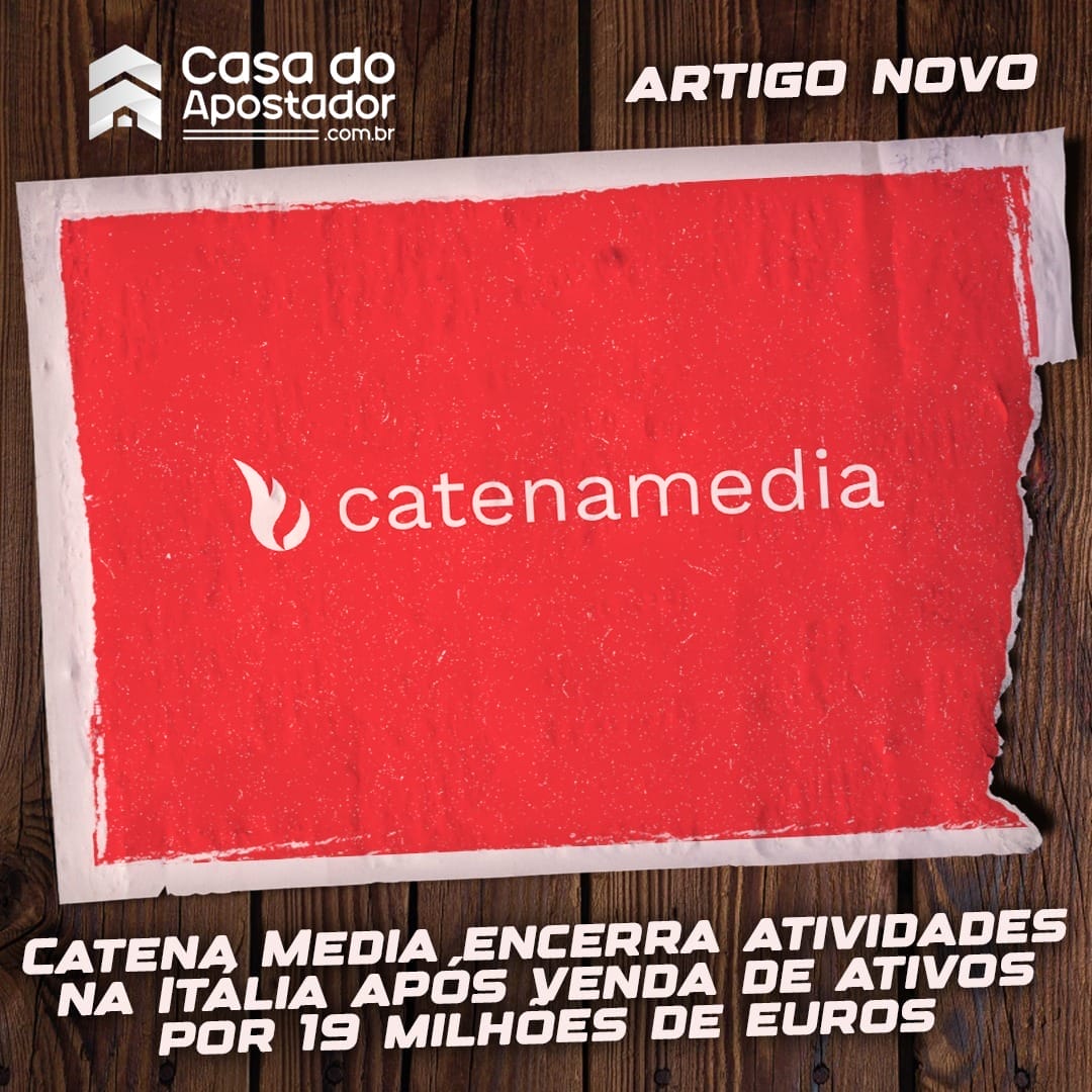 Catena Media encerra atividades na Itália após venda de ativos por 19 milhões de euros