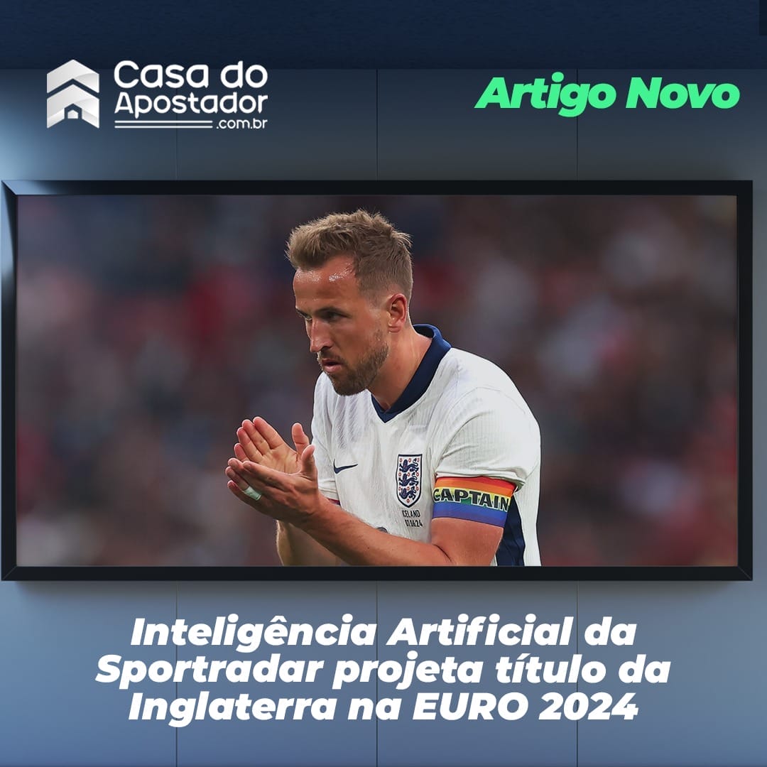 Inteligência Artificial da Sportradar projeta título da Inglaterra na EURO 2024